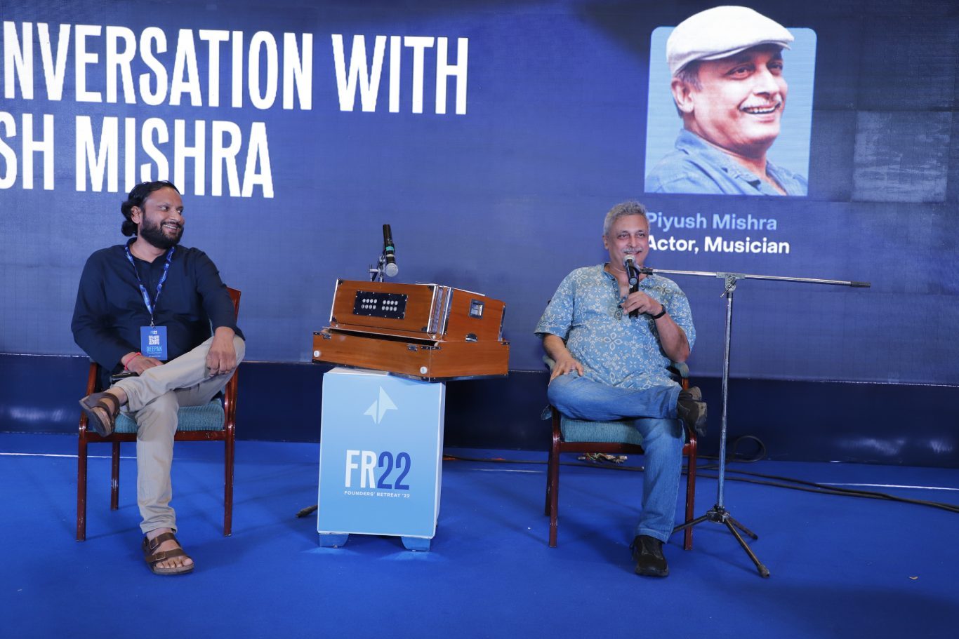 In conversation with Piyush Mishra at FR22