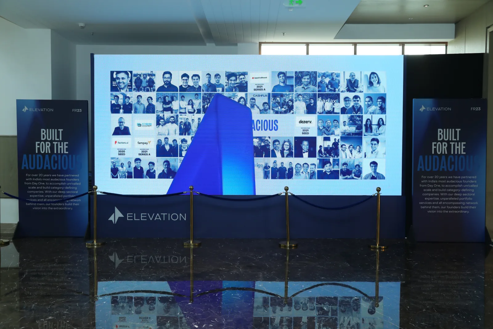 Built for the Audacious — Elevation conference stage produced by Occasion Xperts